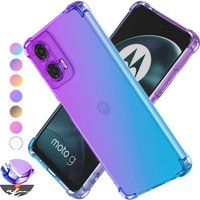 Shockproof Gradient TPU Case for Motorola Moto G85 G35 G55 G75 5G G05 G15 G04 G04S G24 Power G34 Protective Cover Funda Coque