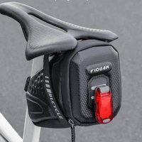 ESLNF Bicycle Rear Bag Hard-shell Design Can Be Equipped With Tail Lights Waterproof Bicycle Toolkit Travel Bag