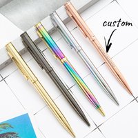 Customizable ballpoint pen available in stock, premium metal pens, gift pens, metal ballpoint pens, hotel-use metal pens