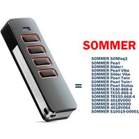 868MHz SOMMER Pearl Vibe Twin Status 4018 4019 TX55-868-4 4018V000 Garage Door Remote Control SOMMER SOMloq2 Gate Remote Control