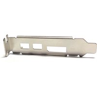 Baffle for RX550 RX640 Low Profile Graphic card Bracket 8cm Half height Mini ITX RX 550 Video card Bracket