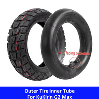 For KuKirin G2 Max Electric Scooter 80/65-6 Outer Tire 10×3.0/255x80 Inner Tube Replacement Accessories Parts