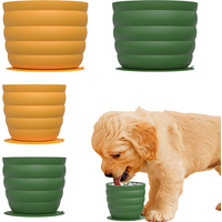 Pet Dog Slow Feeder Bowl Stand Design, Anti-Choke Non-Slip Non-Tip Cat Dog Feeding Bowl, 1PC