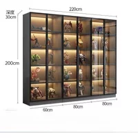 Display cabinets, gift shelves, household transparent glass, display cabinets, figure cabinets