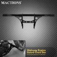 Motorcycle Front Highway Engine Guard Crash Bar Steel Falling Protection Black For Harley Sportster XL883 1200 Iron Custom 04-22