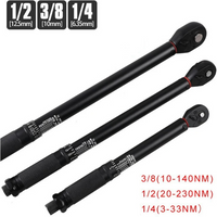 AliExpress NONE 72T Torque Wrench 1/2'' 3/8'' 1/4'' Square Drive Preset Bicycle Torques Key Two-way Ratchet Car Bike Automotive Hand Tools