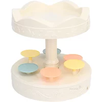 360 Degree Automatic Rotating Dessert Table Rotary Sushi Machine Cupcakes Macarons Turntable Display Wedding Birthday Machine