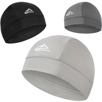 Men's Women's Summer Quick Drying Melon Skin Caps Thin Ice Silk Outdoor Cycling Cold Hats Running Sports Cycling Hats Headgear