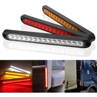 1pc Car Light Bar 15LED Bulbs for Car Truck SUV RV 12V Brake Light Signal Side Marker Turn Signal Warning Rear Light