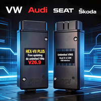 2026 HEX VII Plus USB-Scanner VAG COM Diagnose-Codierung VCDSplus V26.9 Unbegrenzte VINs VAG HEX V2 Plus Auto-Diagnosegerät