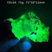 Natural Namibia Green Fluorescence Hyalite Water Opal Mineral Specimen Healing Quartz Crystals Home Decor