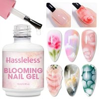 Hassleless 15ml Nail Blooming Gel — Create Gradient & Blended Effects. Easy to Apply, Perfect for Trendy Nail Art Designs.