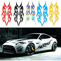 Car Stickers Modified Flame Sticker Auto Exterior Accessories Decals moto Body Decor Voiture Supplies 자동차 용품 베스트