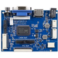 LCD Display TTL LVDS Controller Board HDMI VGA 2AV 50 PIN for AT070TN90 Support Automatically VS-TY2662-V1 Driver Board