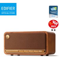 EDIFIER MP230 Retro Tisch-Bluetooth-Lautsprecher 20W Dual 48mm Treiber 9 Stunden Spielzeit Schnelles Laden AUX USB-C TF-Karte Klaviertasten