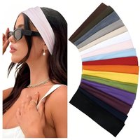 AliExpress NONE 8/10PCS Women's Elastic Sports Headbands Stretchy Candy-Colored Stylish for Fitness Yoga Running Cycling Comfortable Head Band