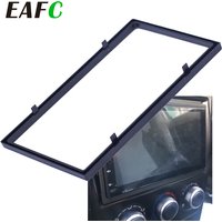 EAFC Universal Car Stereo Radio Panel Plate Frame 2 Din 100 MM/3.94 Inch Radio Frame Fascia Replacement Parts Auto Interior