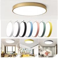 DAMIASMIL LED Nowoczesna Lampa Sufitowa Macaron Kolor Okrągła Lampa Sufitowa do Salonu Jadalni Korytarza Sypialni Dekoracja Oprawa Oświetleniowa