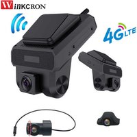 3-Kamera Auto-DVR Dashcam Android 8.1 ADAS GPS-Tracking WLAN Frontkamera Nachtsicht 24H Parküberwachung