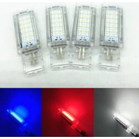 Auto Rot/Blau/Weiß LED Fußraumbeleuchtung Handschuhfach Kofferraumbeleuchtung für VW Golf 5 MK5 6 MK6 7 Jetta Passat B6 B7 B8 CC Tiguan Polo Seat