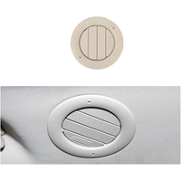 Car Roof Headliner Ceiling Air Vent Outlet Exhaust Grille Conditioner Vent For Ford Transit Custom 13-25 Interior Roof Top A/C