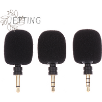 Hot Portable Mini Microphone Mic 3.5MM Aux Mono / Stereo / 4 Pole Metal Capacitance Microphone For Laptop PC Smartphone