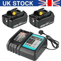 2 Pack 18V 8.0Ah Lithium Battery with DC18RC Charger Compatible with Makita 14.4V - 18V LXT Battery Charger Replacement Battery Combo Kit Replacement for Makita Pin BL1830 BL1840 BL1850 BL1860 BL1430 image 3