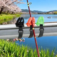 U Shaped Fishing Rod Bracket Portable Fishing Rod Holder Fishing Boat Railing Fixing Rod For Fishing Rod Sea Pole Fishrod