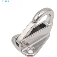 ✔Stainless Steel Boat Fender Cleat, Marine Grade Spring Loaded Snap Hook,Deck Tie Down Clip for Yacht,Kayak,Dock Line