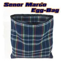 Senor Mardo Egg Bag (Red/Blue Color) Magic Tricks Egg Production Bag Object Appearing Vanish Magia Fun Stage Gimmick Illusions