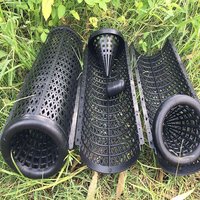 1Pcs Plastic Fishing Cage Cover Lid Tapered Monopterus Albus Loach Eel Basket Basket Fishing Tool 11.5/13.5/15.5cm