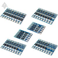 STJF 3S 4S 5S 6S 7S 8S 4.2V Balance Function Protection Board 68mA Li-ion Lipo Battery Lithium 18650 Batteries Balanced