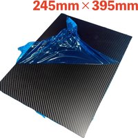 245x395mm Full 3K Carbon fiber Plate sheet High strength Carbon Board panel thickness 0.5mm 1.0mm 1.5mm 2mm 2.5mm 3mm 4mm 5mm