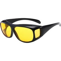 AliExpress Glazzy 2025 New Cycling Glasses TV Sunglasses Windproof and Sand Protective Glasses Night Vision Driving Glasses