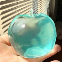 Moldable Squishy Apple Fidget Toy Handmade Moldable Stress Ball Non-Bouncing Squeeze Toy for Adults Stress Relief Gifts