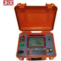 2.5kV/5kV High Voltage Insulation Resistance Tester Meter Portable Megameter Earth Ground Resistance Voltage Tester Megohmmeter