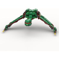456 PCS Star Battle 31161 Klingon MOC Customize Modular Building Block Creative Design Educational DIY Boys Festival Toy Gift