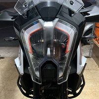 For KTM 1290 Super Adventure R S 2021 2022 2023 2024 2025 2026 Motorcycle Head Light Protection Headlight Protector Guard Cover