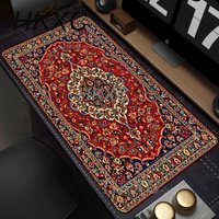 Gamer Rug Desk Mat Persian Mouse Pad Large Xxl Big Office Carpet Mouse Mats Computer Accessories Table Pads Rubber Mousepad