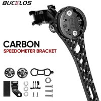 BUCKLOS Bicycle Computer Mount Speedometer Holder for Garmin Carbon Sport Camera GPS Computer Bike Bracket Cycling Accessories