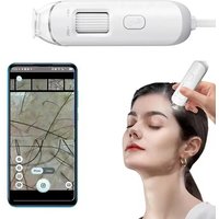 NEW Electron Dermatoscope Scalp Camera Detection Professional Facial Skin Analyzer Machine Digital Microscope Pores Magnifier