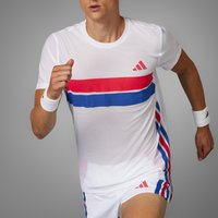 Adidas genuine 2025 Summer Men's Panel Running Sports Short Sleeve JD7315