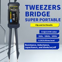 JD-1795 Smart Bridge Tweezer LCR SMD ESR Tester Resistance Capacitance Inductance Continuity Diode Test Auto Multimeter