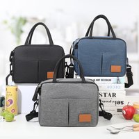 New Thermal Shoulder Bags Lunch Bag Waterproof Thicker Cooler Handbag Insulated Food Grade School Picnic Refrigerator Box