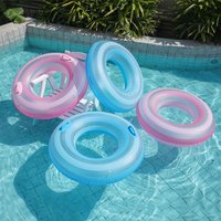 1Pcs Inflatable Pool Float Swimming Ring Adults Swim Tube Swim Accessory Summer Water Sports Swimming Circle Swim Float