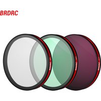 BRDRC Len Filters for DJI Osmo Action 6 Camera UV CPL ND16 Neutral Density Lens Quick Release Scratches Photography Accessoies
