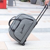 Trolley Bag with Wheels Travel Suitcase Large Capacity Luggage Foldable Duffle Bags Cabin Women Men Hand Luggage Carry On Bags