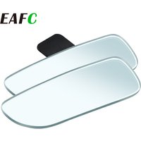 2pcs Auto Weitwinkel Rückspiegel 360 Grad Drehung Auto Rückansicht Hilfs parkplatz HD rahmenlose tote Winkel Spiegel