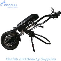 Coofull 12 Inch Front Wheelchair Wheel Electric Wheelchair Attachment