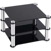 Acrylic Aluminum Alloy Rack HIFI Decoder Amplifier Headphone Amplifier Dual Layer Rack Storage Rack